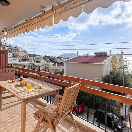 Sea View Apartment 100M From The Beach Saronida Ngoại thất bức ảnh
